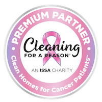 Cleaning for a Reason Premium Partner badge — Enovana Green Cleaning provides free house cleaning for cancer patients in Raleigh, Durham, and Cary NC