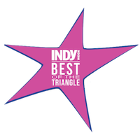 Indy Week Best of the Triangle award badge recognizing Enovana Green Cleaning as the best house cleaning service in the Triangle